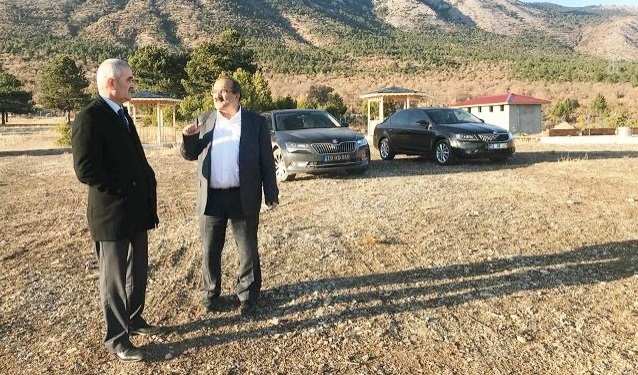 BAŞKANLAR ÇALIŞMALARI YERİNDE İNCELEDİ