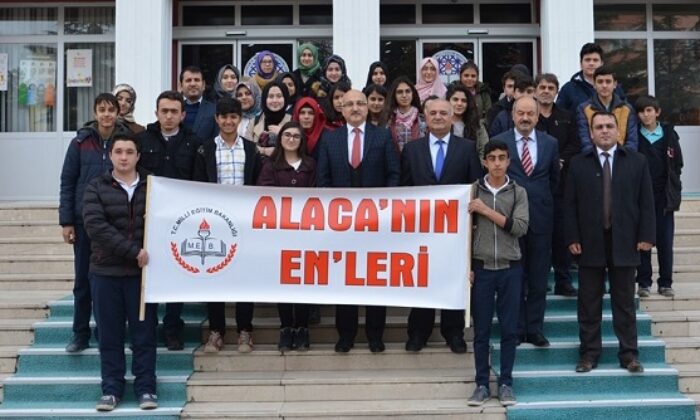 ALACA’NIN ENLERİ BÜYÜK’Ü ZİYARET ETTİ