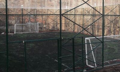 DERİNÖZ KÖYÜNE HALI SAHA YAPILDI