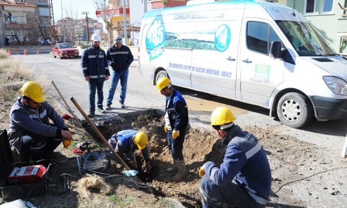 1 MİLYON TON SUYUN KAÇAĞI ÖNLENDİ