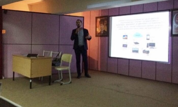 ÖĞRENCİLERE İNTERNET EĞİTİMİ VERİLDİ