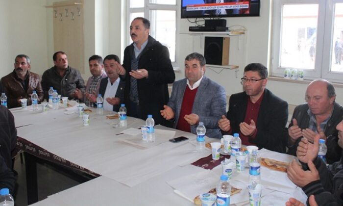 ŞOFÖRLER ODASI MEVLİT OKUTTU