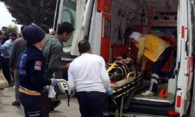 MOTOSİKLET SÜRÜCÜSÜ AĞIR YARALANDI