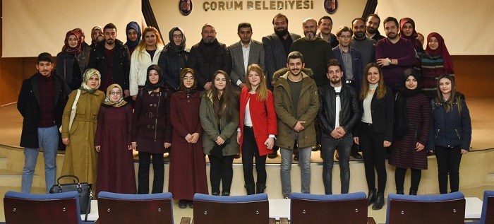 BASIN BİRİMİNİN ÇALIŞMALARINI İNCELEDİLER