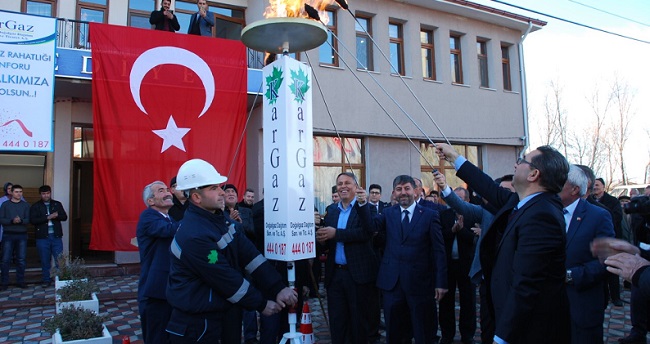 KARGAZ İLE DOĞALGAZ’A KAVUŞTULAR