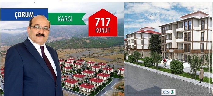 TOKİ EVLERİNİN İHALESİ YAPILDI