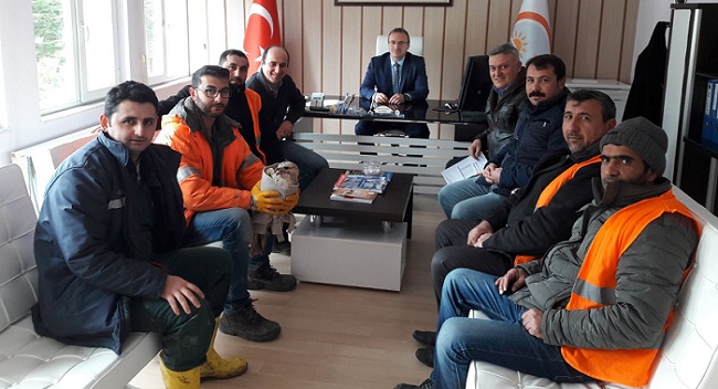 KARAYOLLARI İŞÇİLERİNDEN DUYARLI DAVRANIŞ