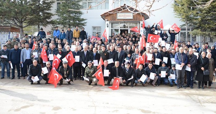 AFRİN’DEKİ MEHMETÇİĞE TAM DESTEK