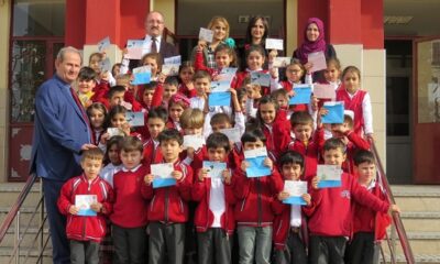 MİNİK ÖĞRENCİLERDEN HOŞ SÜRPRİZ
