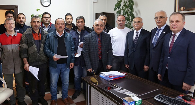 TAŞERON İŞÇİLERİN KADRO BAŞVURUSU