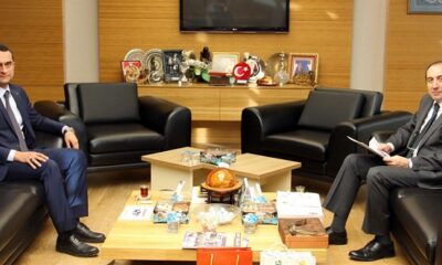 YALVAÇER REKTÖR ALKAN’I BİLGİLENDİRDİ