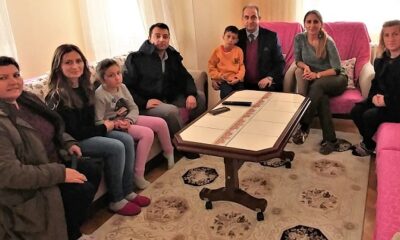 ÖĞRENCİLERİNİ EVDE ZİYARET ETTİLER