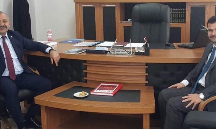 TANER İSBİR’DEN MÜFTÜ ŞAHİN’E ZİYARET