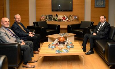 REKTÖR ALKAN’A TEŞEKKÜR ETTİLER