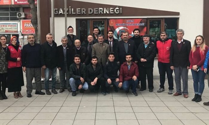 GENÇLERDEN GAZİLER DERNEĞİNE ZİYARET