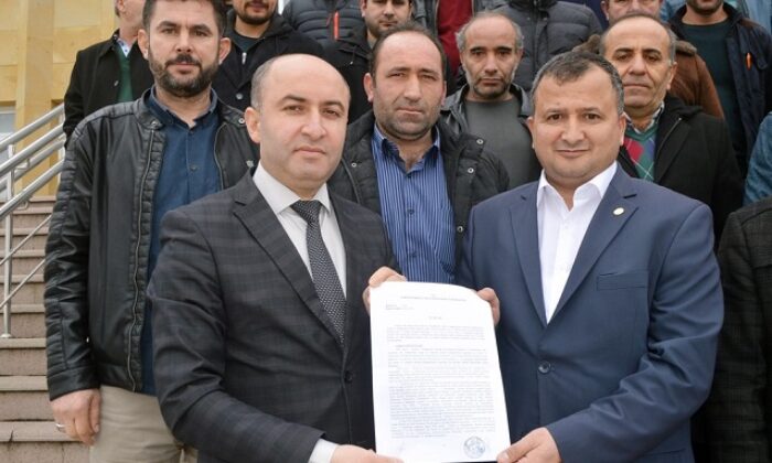 NECMEDDİN UZUN MAZBATASINI ALDI