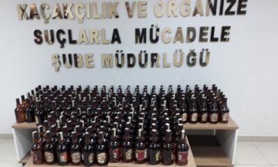 POLİSTEN KAÇAK VİSKİ OPERASYONU