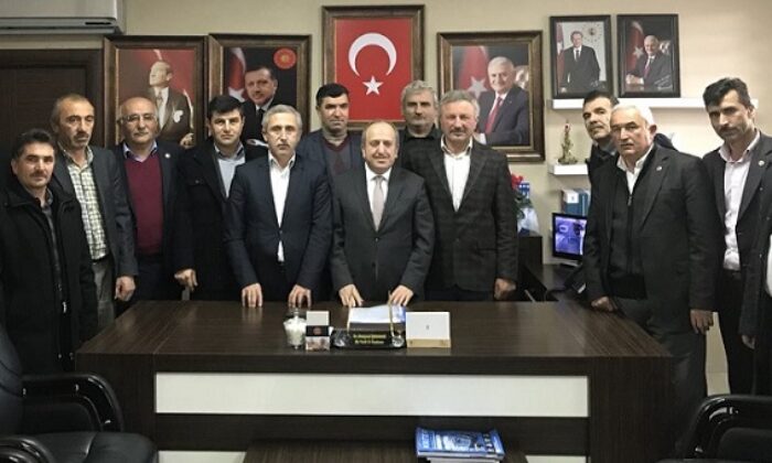 KÖY MUHTARLARI TALEPLERİNİ İLETTİ