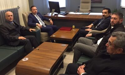 MÜZE MÜDÜRÜNÜ ZİYARET ETTİLER