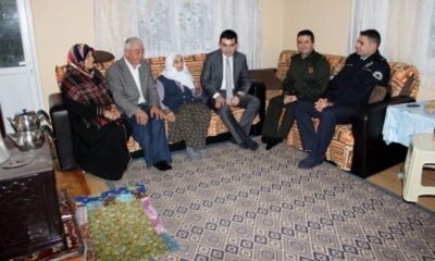 KAYMAKAM YAŞLILARI ZİYARET ETTİ