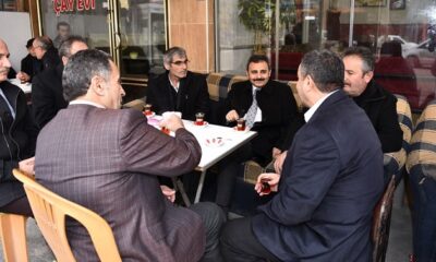 FATİH CADDESİ ESNAFINI ZİYARET ETTİ