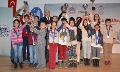 AKIL OYUNLARINDA ÖDÜLLER VERİLDİ