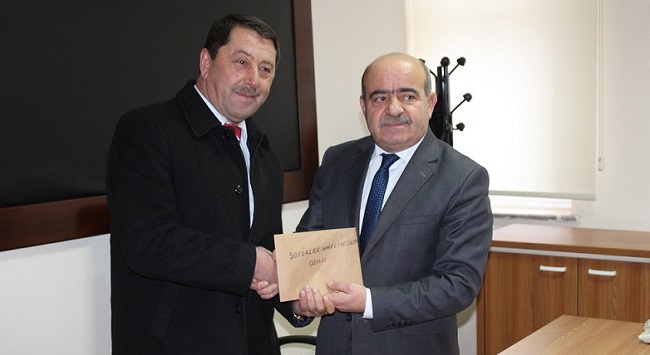 TAHSİN ŞAHİN MAZBATASINI ALDI