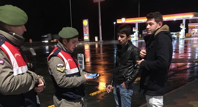JANDARMA KOMUTANI DENETİM YAPTI