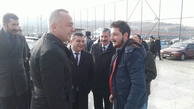 MHP’DEN OTO PAZARINA ZİYARET