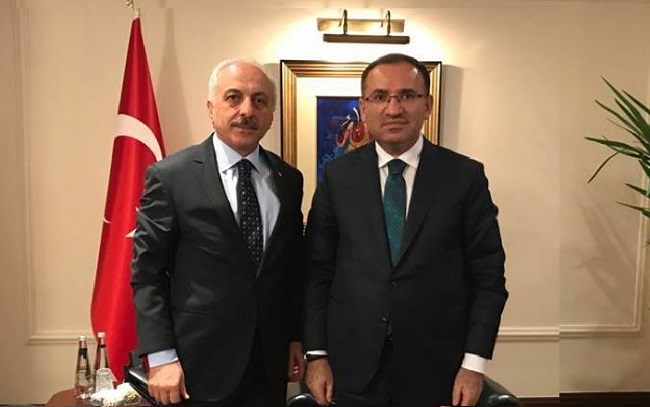 BOZDAĞ’A TEŞEKKÜR ZİYARETİNDE BULUNDU
