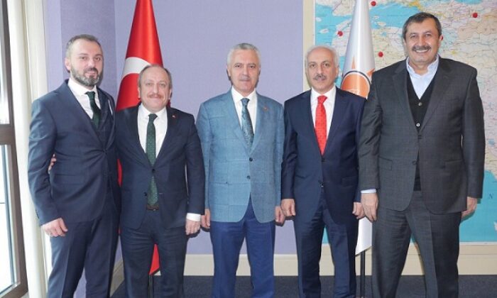 GENEL MERKEZİ ZİYARET ETTİLER