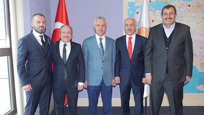 GENEL MERKEZİ ZİYARET ETTİLER