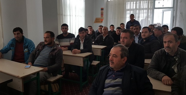 SÜT SIĞIRI YETİŞTİRİCİLERİNE EĞİTİM