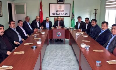 ÇORUM’UN TARIM SORUNLARI GÖRÜŞÜLDÜ