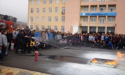 YUNUS EMRE’DE YANGIN TATBİKATI