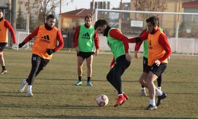 BELEDİYESPOR TAKTİK VE KONDİSYON ÇALIŞTI