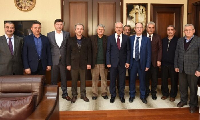 ESKİ ÜYELERDEN NEZAKET ZİYARETİ