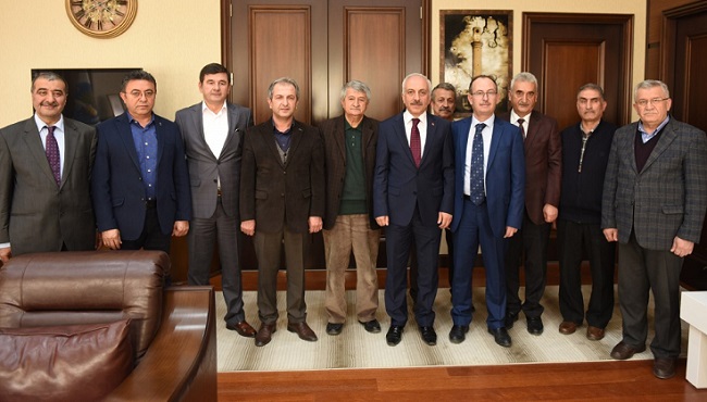 ESKİ ÜYELERDEN NEZAKET ZİYARETİ
