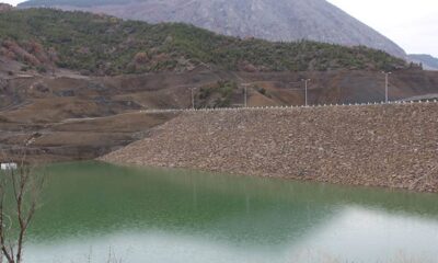 DEREKARGIN DA SU TUTULMAYA BAŞLANDI