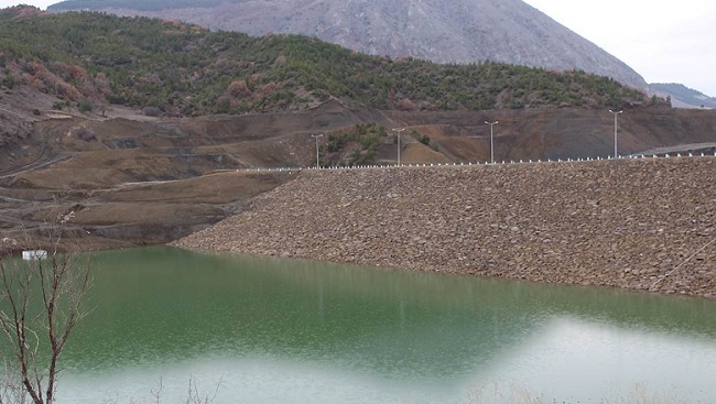 DEREKARGIN DA SU TUTULMAYA BAŞLANDI