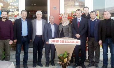 KADIN ODA BAŞKANINI TEBRİK ETTİLER