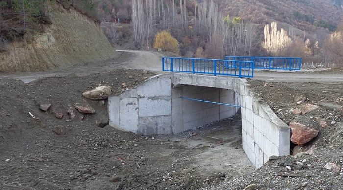GÜNEY KÖYÜNE ULAŞIM KOLAYLAŞTIRILDI