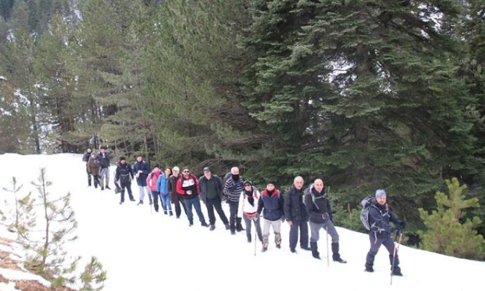 HİDOK’TAN İSKİLİP’TE KAR YÜRÜYÜŞÜ