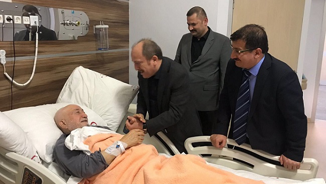 KARADAĞ HASTALARA MORAL VERDİ