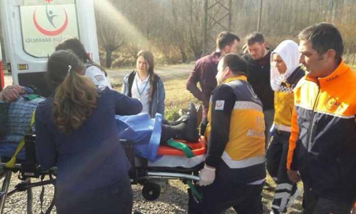 ORTAKÖY’DE TRAFİK KAZASI: 4 YARALI