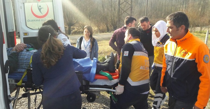 ORTAKÖY’DE TRAFİK KAZASI: 4 YARALI