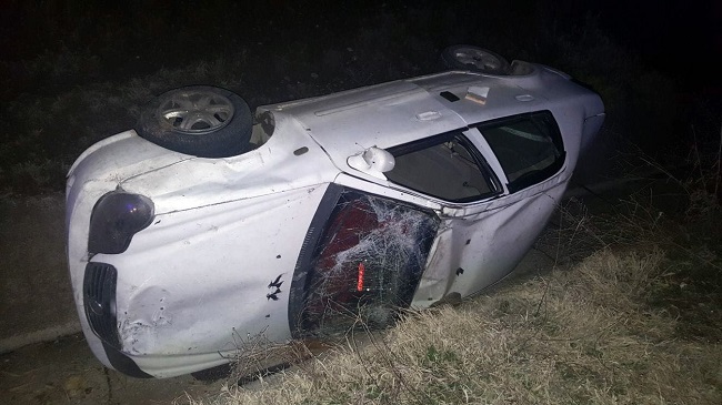 OTOMOBİL SU KANALINA UÇTU: 1 ÖLÜ