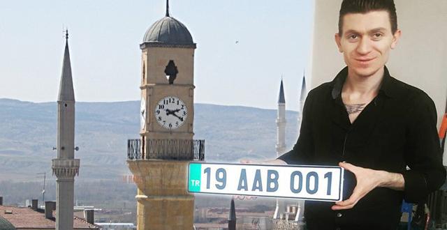 ÇORUM 3 HARFLİ PLAKAYA GEÇTİ