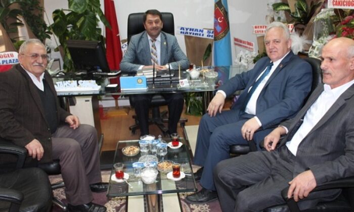 ATEŞ’TEN TAHSİN ŞAHİN’E ZİYARET