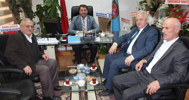ATEŞ’TEN TAHSİN ŞAHİN’E ZİYARET